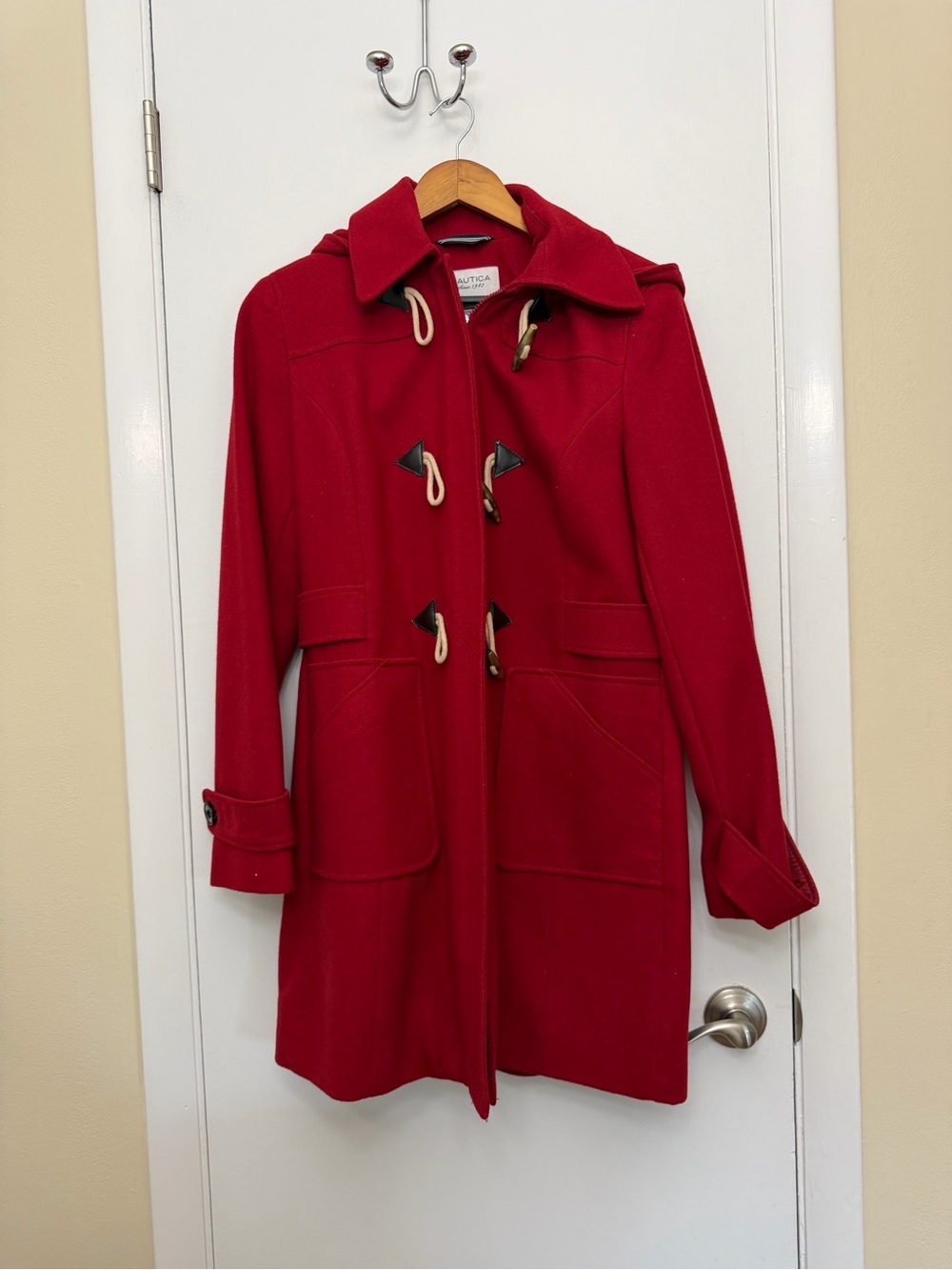 Red Nautica Coat Size M